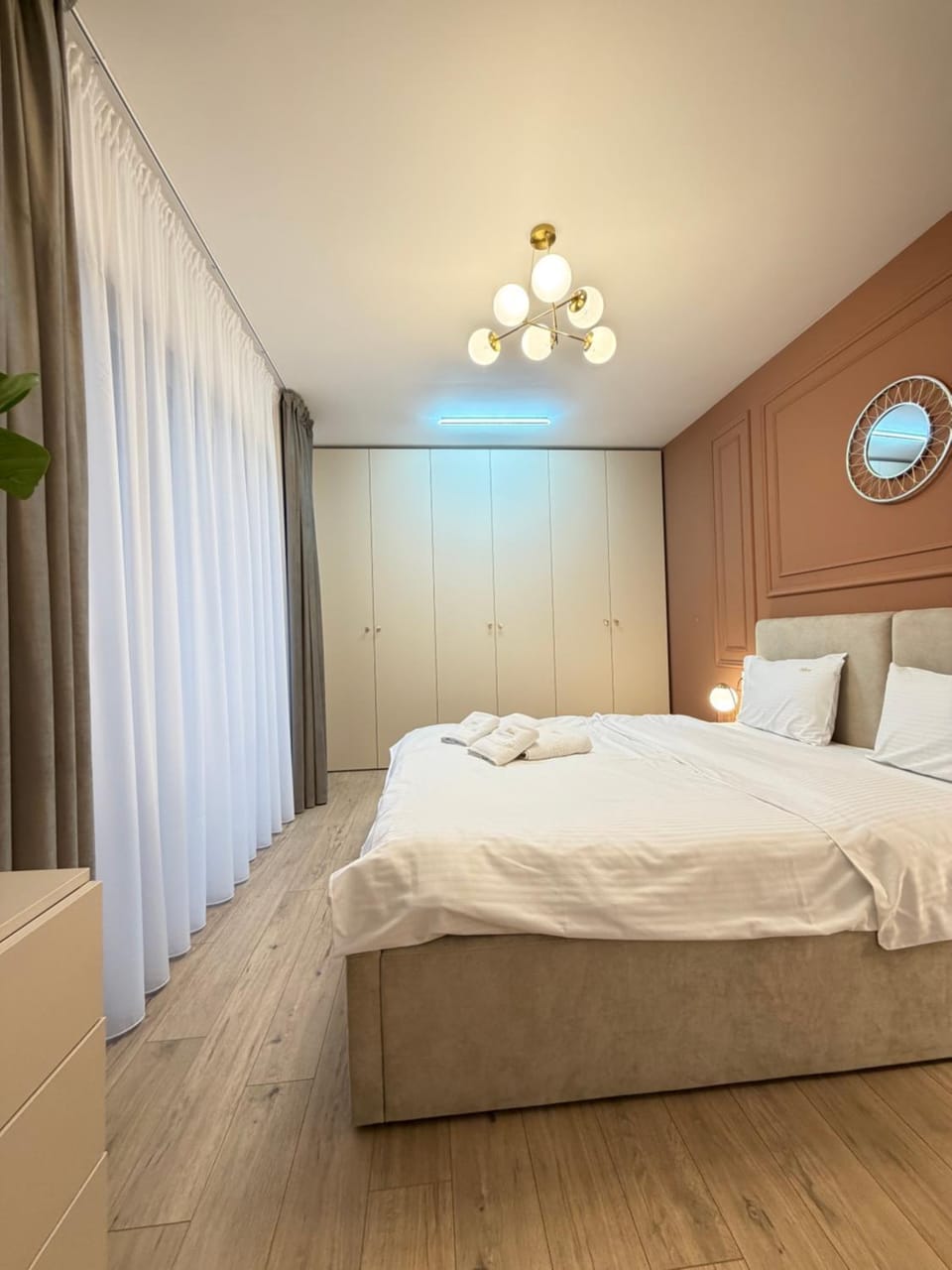 Bed, Photo of the whole room, Bedroom, wardrobe
