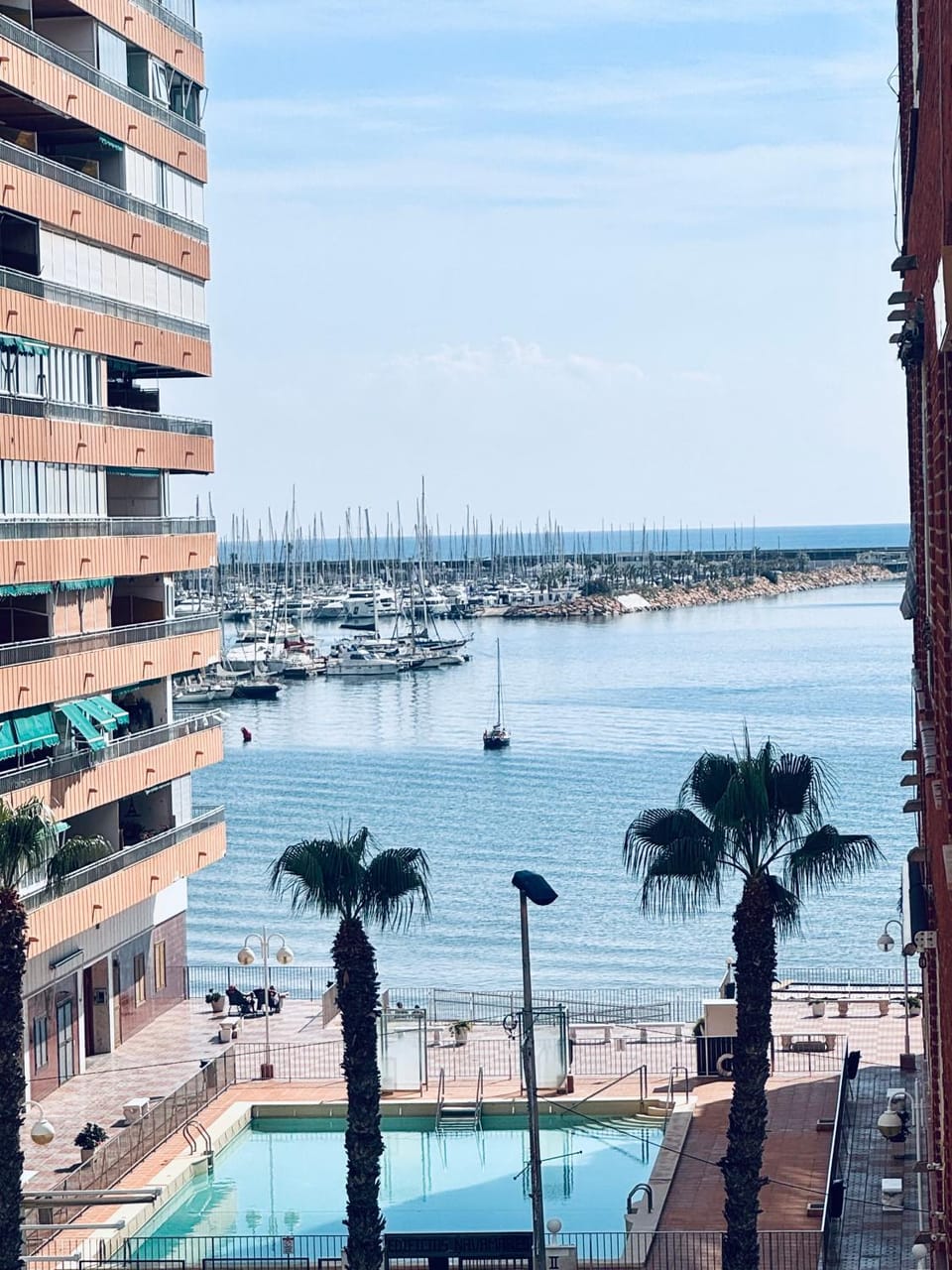 View (from property/room), Balcony/Terrace, Beach, Pool view, Sea view