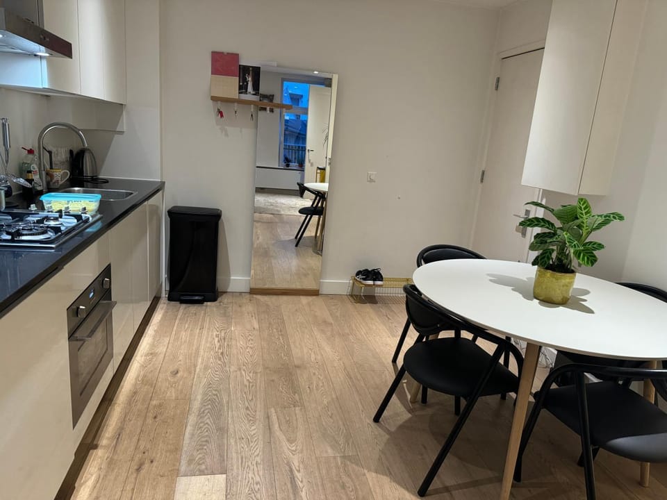Kitchen or kitchenette, Dining area, dishwasher, oven