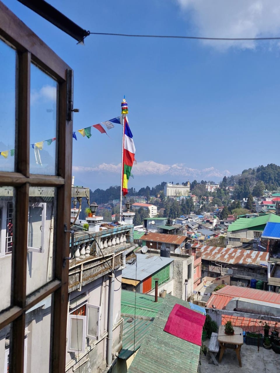 Day, Neighbourhood, City view, Mountain view