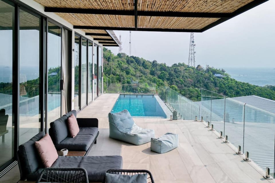 Panoramic Sea View Villa 3BR Paradise in Haad Yao Villa in Ko Pha-ngan Sub-district