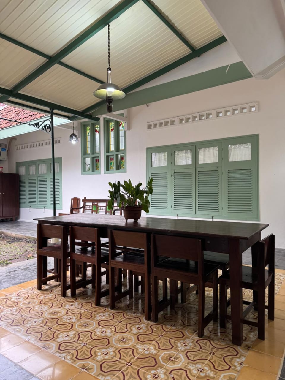 Dining area