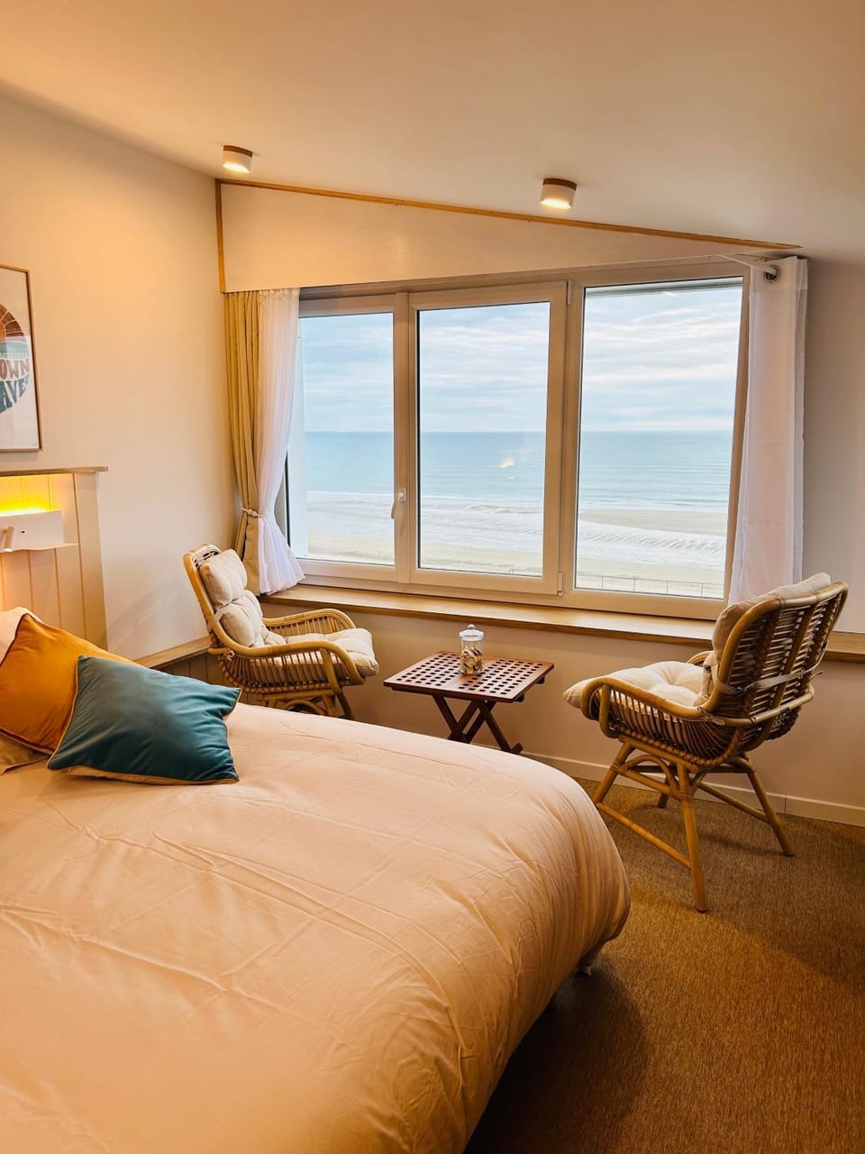 Seating area, Sea view