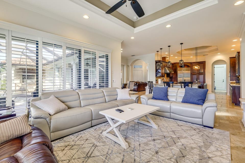 3 Mi to Bonita Beach: Outdoor Oasis w/ Pool & Spa! House in North Naples