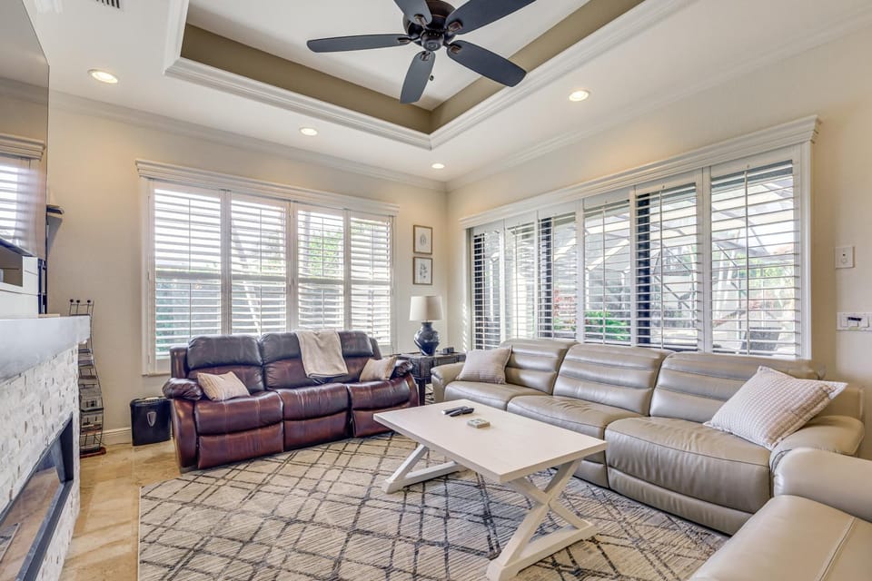 3 Mi to Bonita Beach: Outdoor Oasis w/ Pool & Spa! House in North Naples