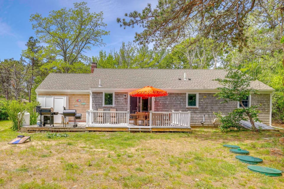 Bike to Cape Cod Sights: Home w/ Backyard Oasis House in North Eastham