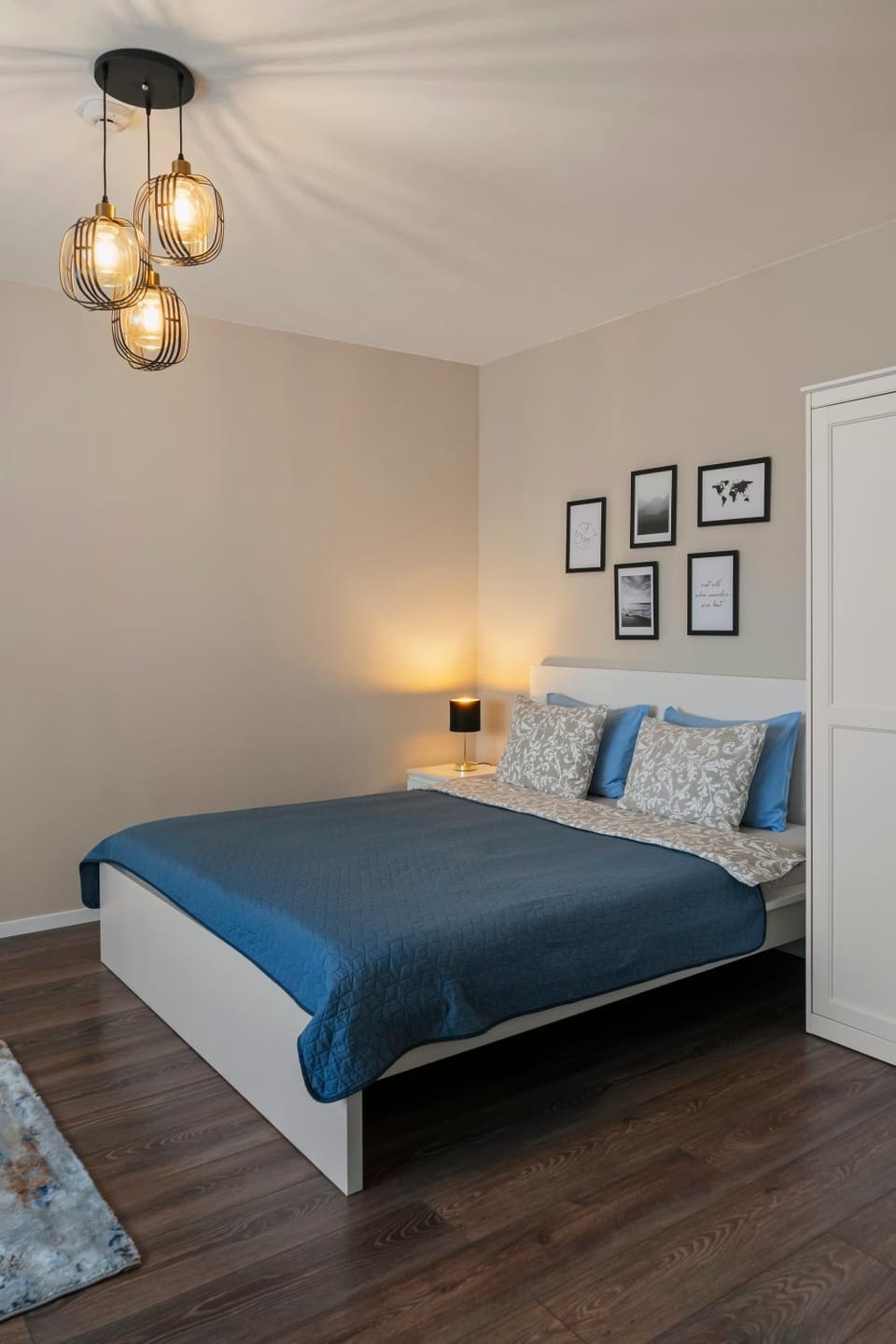 Bed, Bedroom, wardrobe