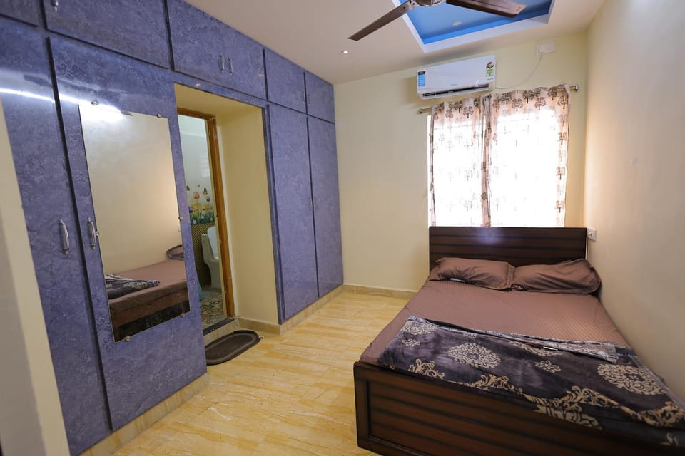 Bed, Bedroom, wardrobe