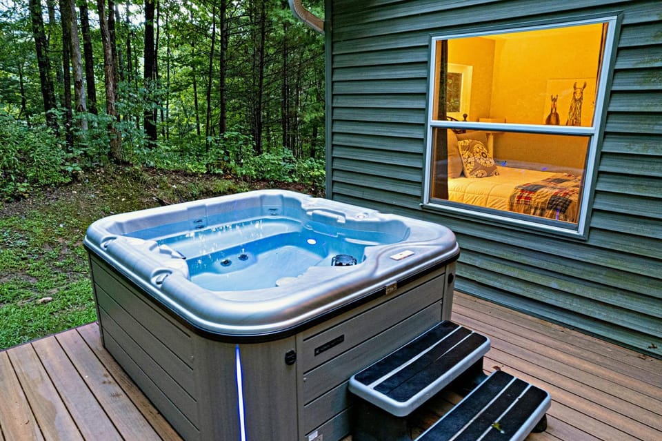 Day, Natural landscape, Hot Tub