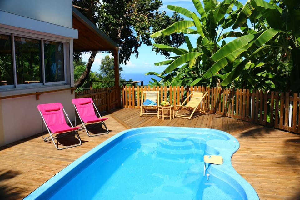 Natural landscape, Pool view, Sea view, sunbed
