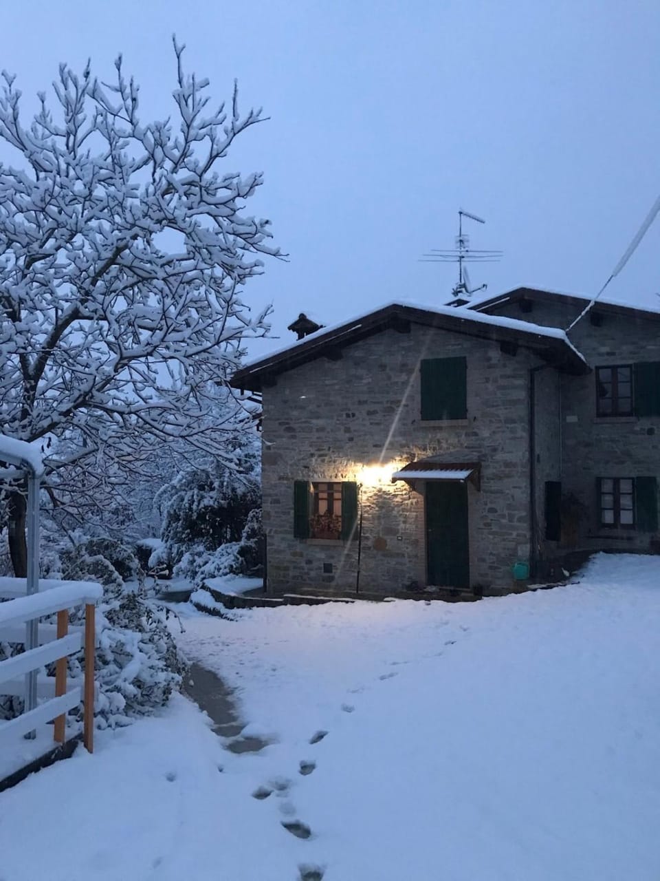 Property building, Winter