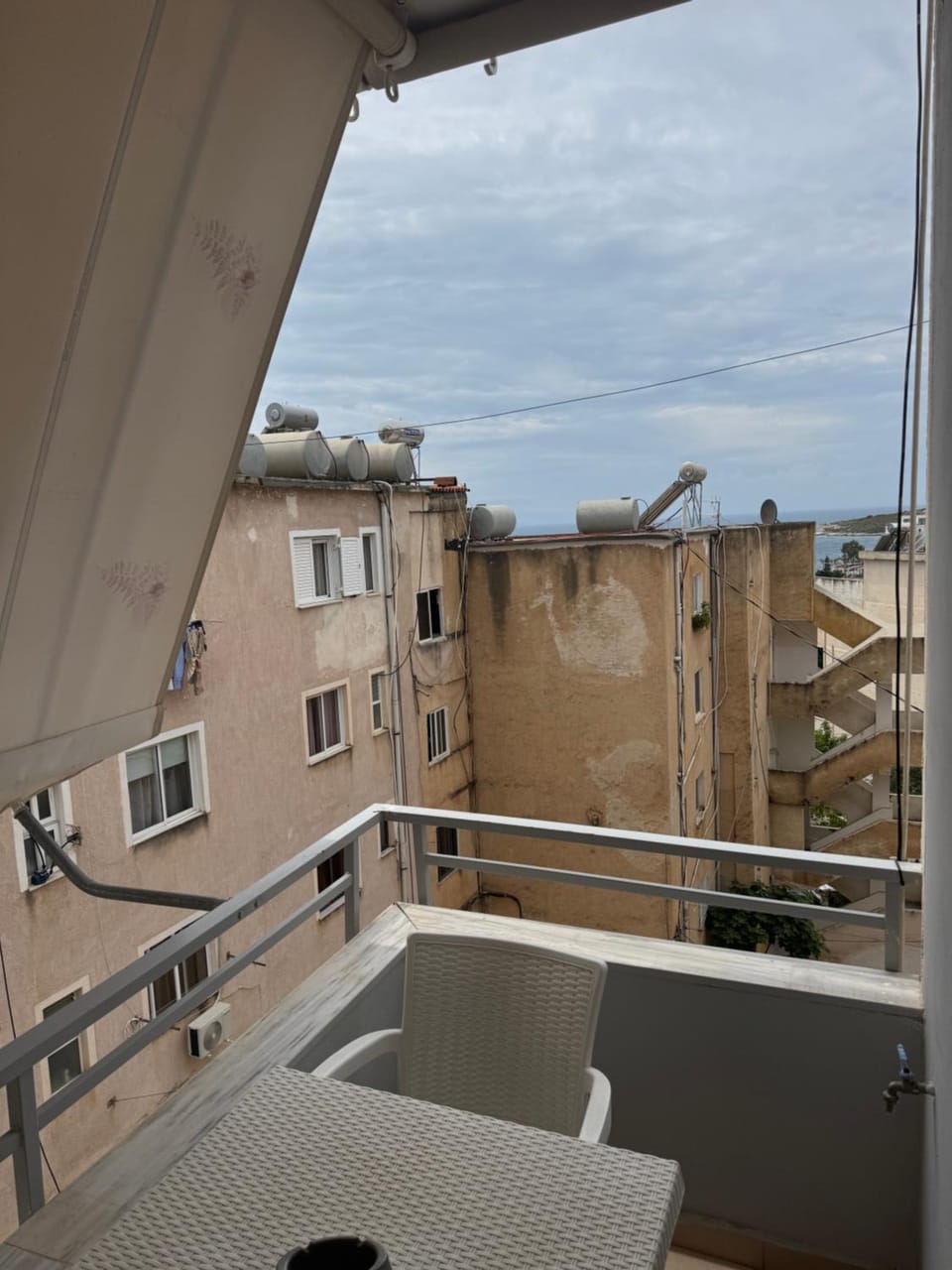 Day, Natural landscape, View (from property/room), Balcony/Terrace, Beach, City view, Sea view
