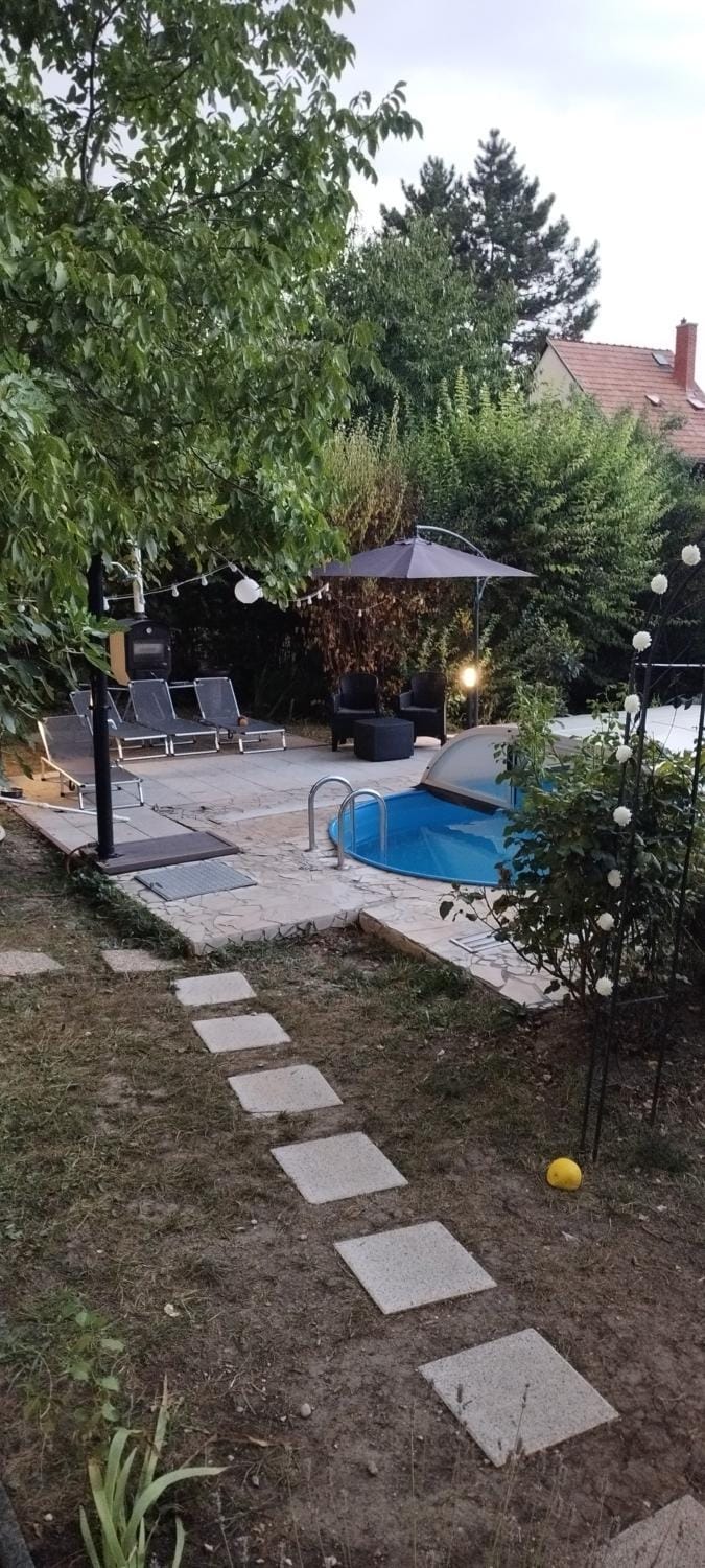 Spring, Garden, Garden, Garden view, Pool view, Swimming pool