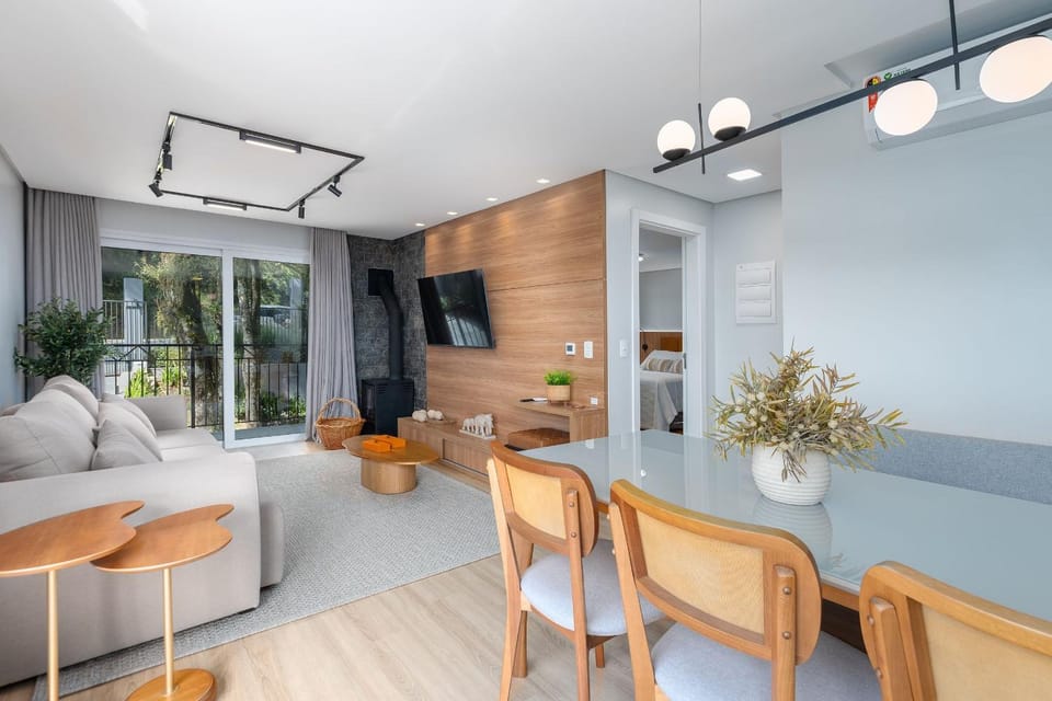 Apto incrível em Gramado com 2 vagas Apartment in Gramado