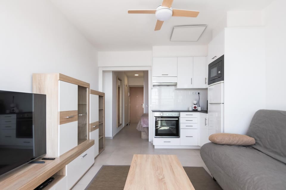 Kitchen or kitchenette, stove, kitchen