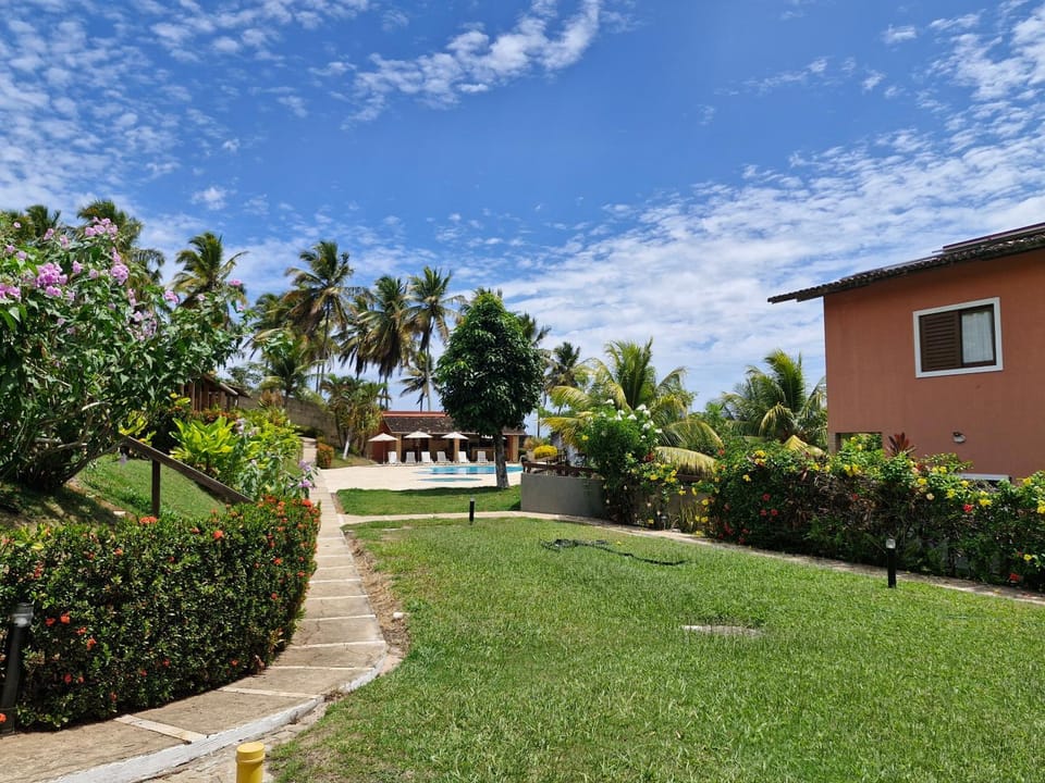 Natural landscape, Garden, Swimming pool