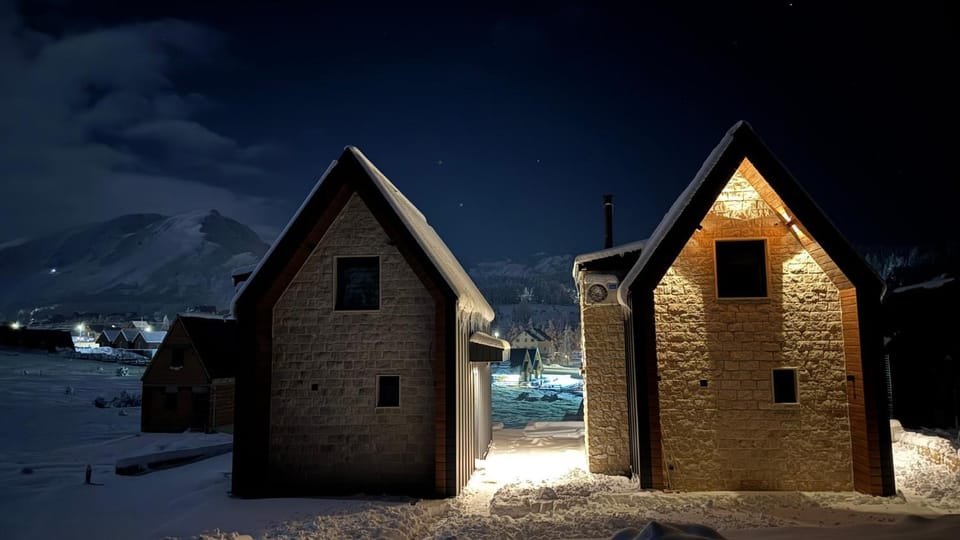 Property building, Night, Natural landscape