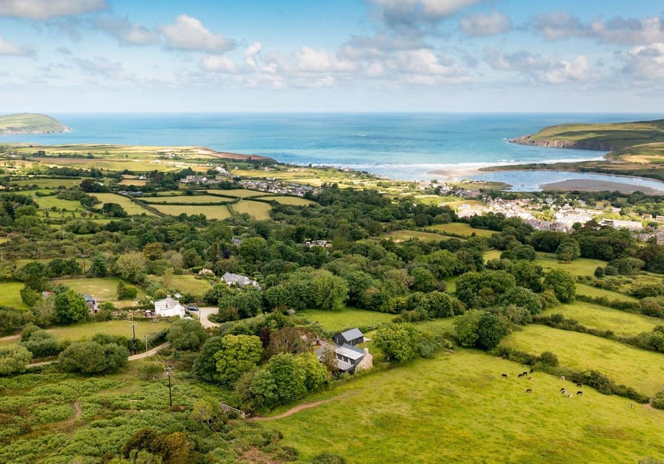 Nant y Rhedyn Newport House in Wales