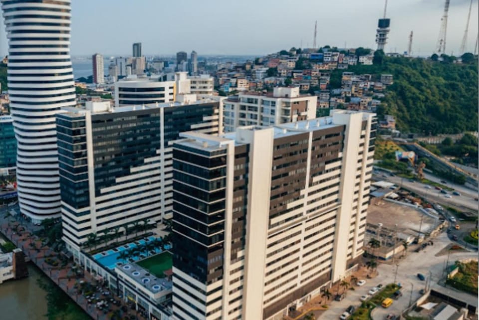 Property building, Day, Bird's eye view, City view, Location