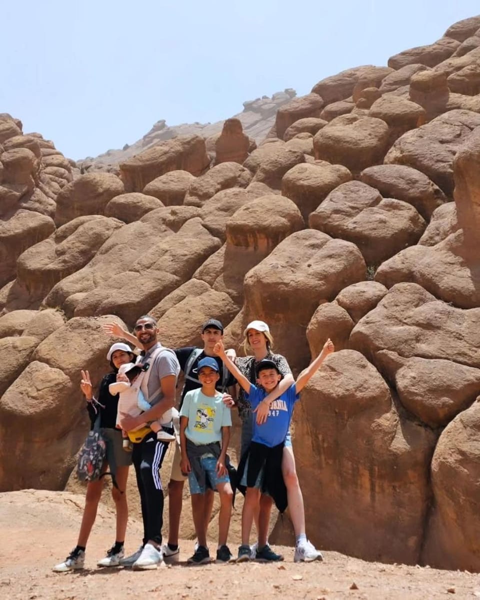 Nearby landmark, Day, People, Natural landscape, Mountain view, children, group of guests