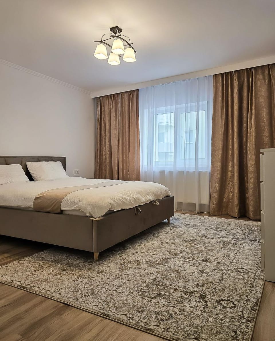 At Blue Apartment in Romania