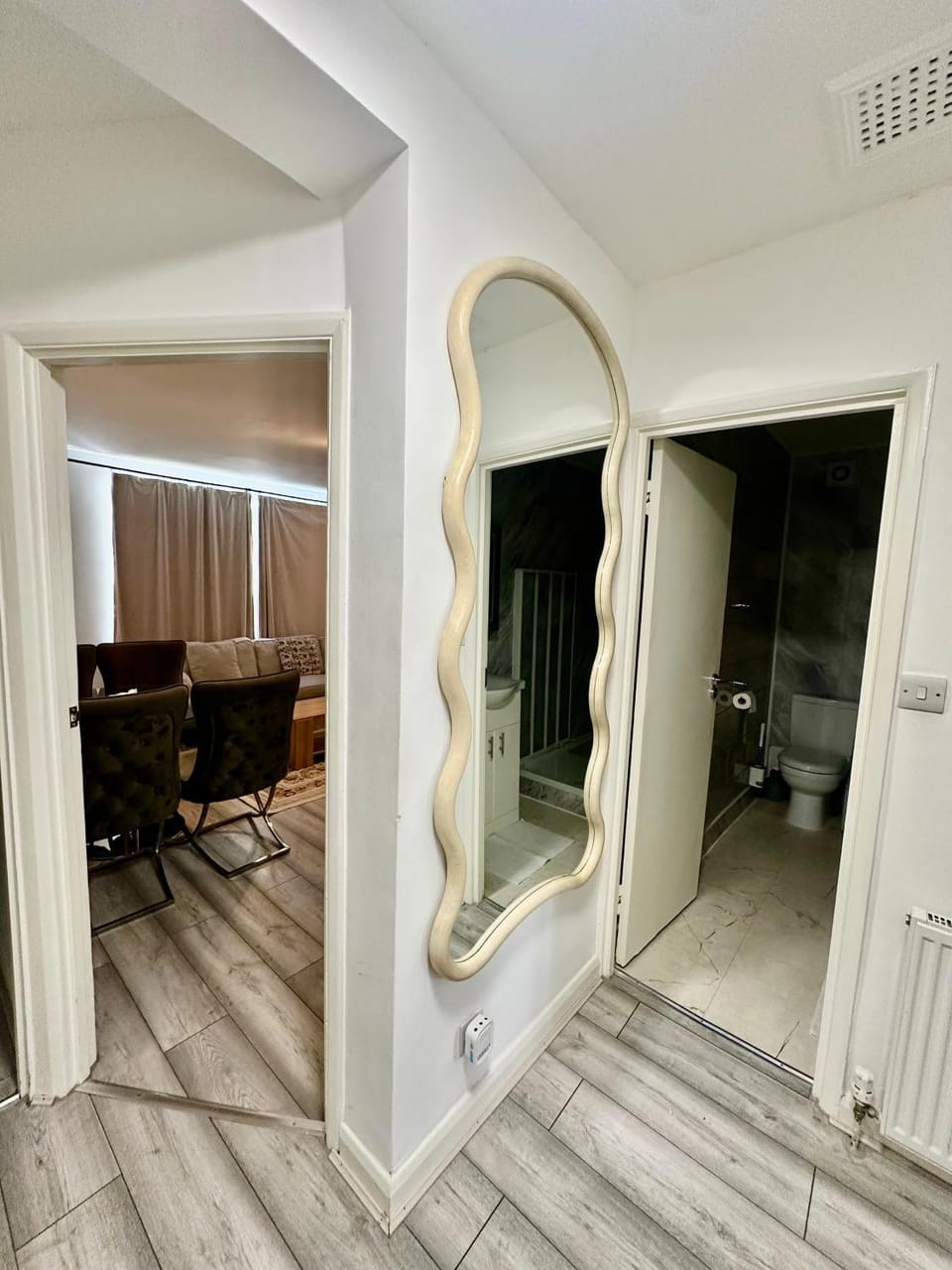 Bed, Living room, Photo of the whole room, Seating area, Bedroom, wardrobe