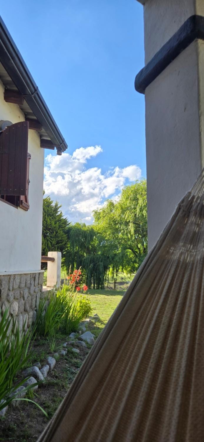 Property building, Natural landscape, Garden view