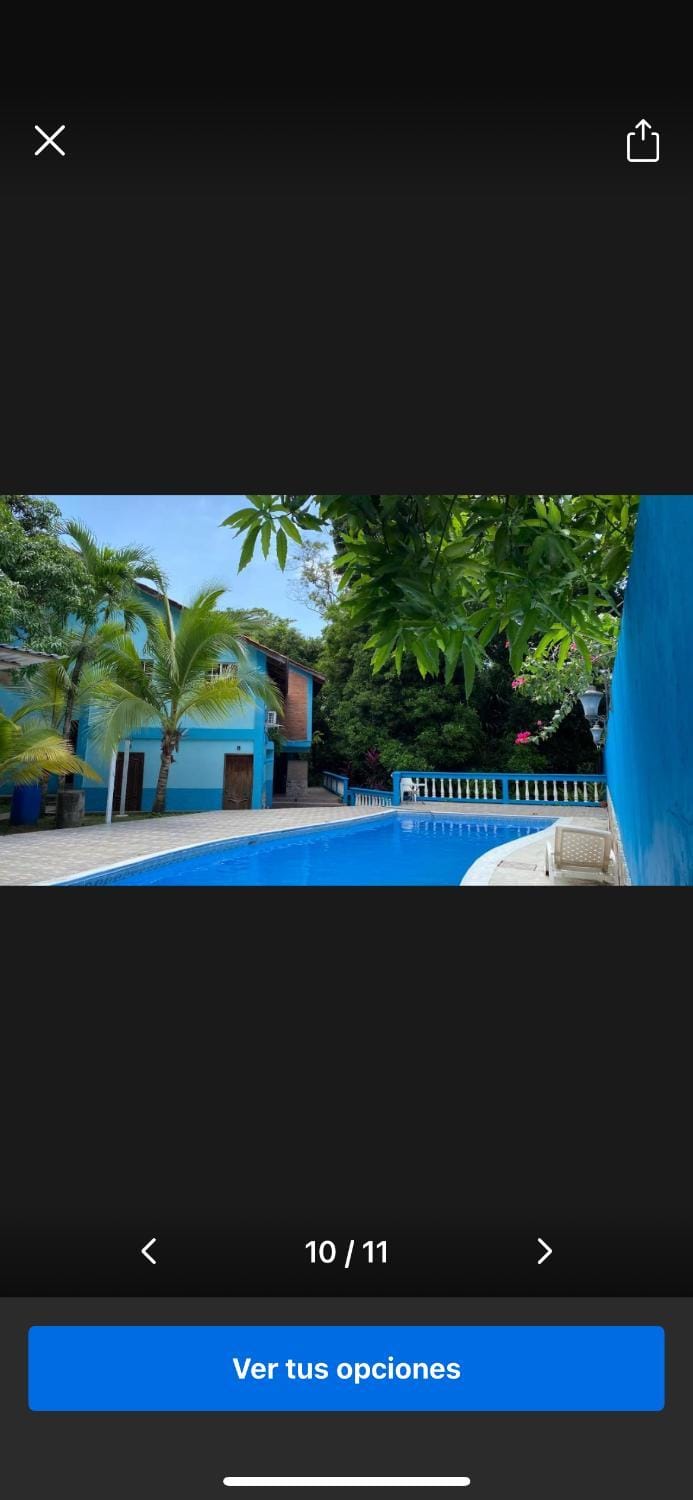 The Blue Dolphin casa House in Cortés Department