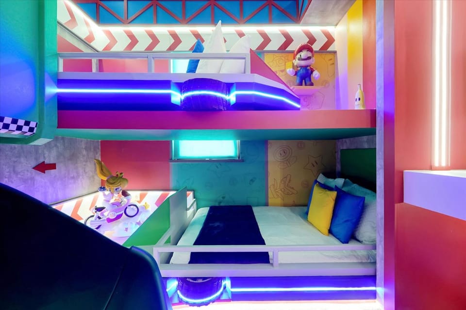 Bed, Bedroom, children, older children, bunk bed