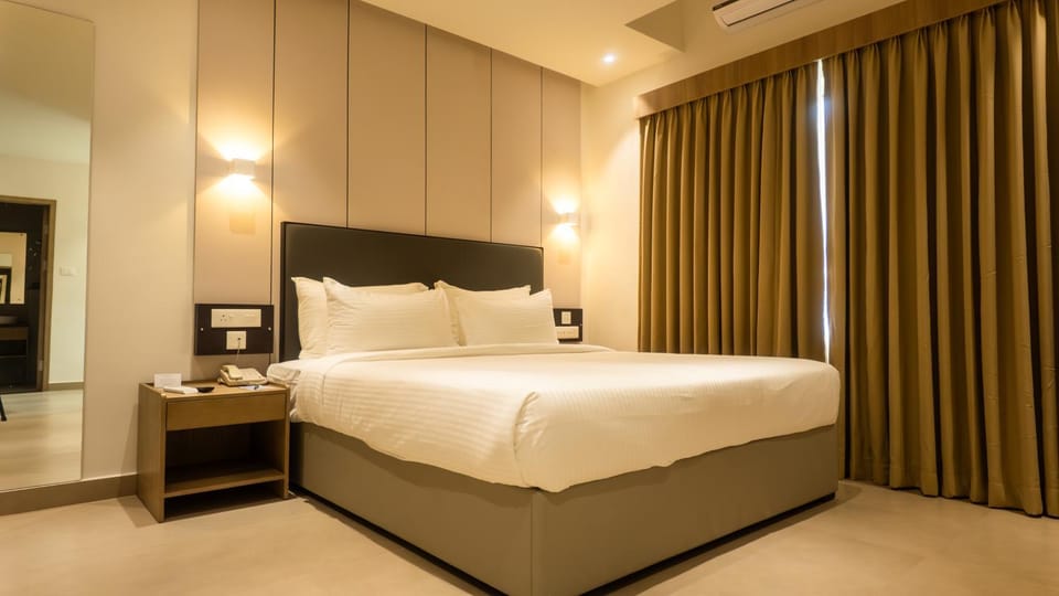 Bedroom, air conditioner