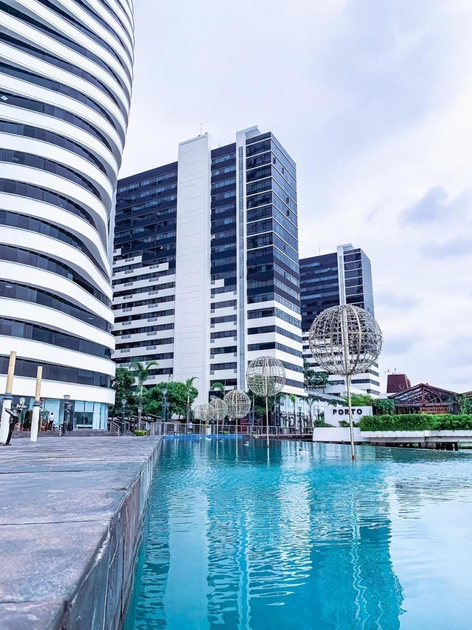 Property building, Day, City view, Pool view, Swimming pool