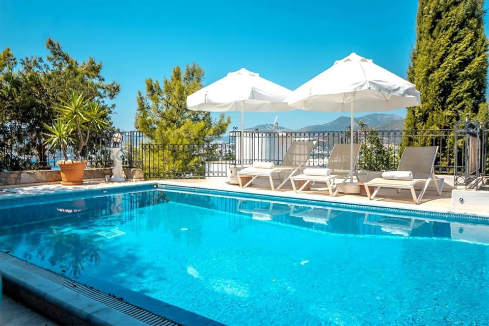 Patio, Day, Pool view, Swimming pool, sunbed