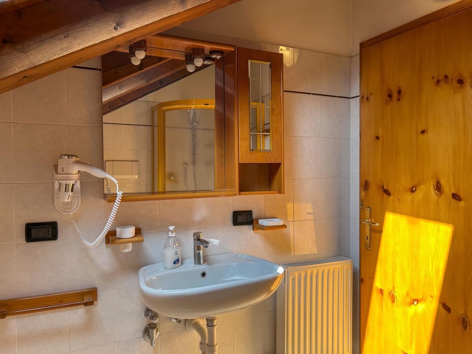 Bathroom, hair dryier