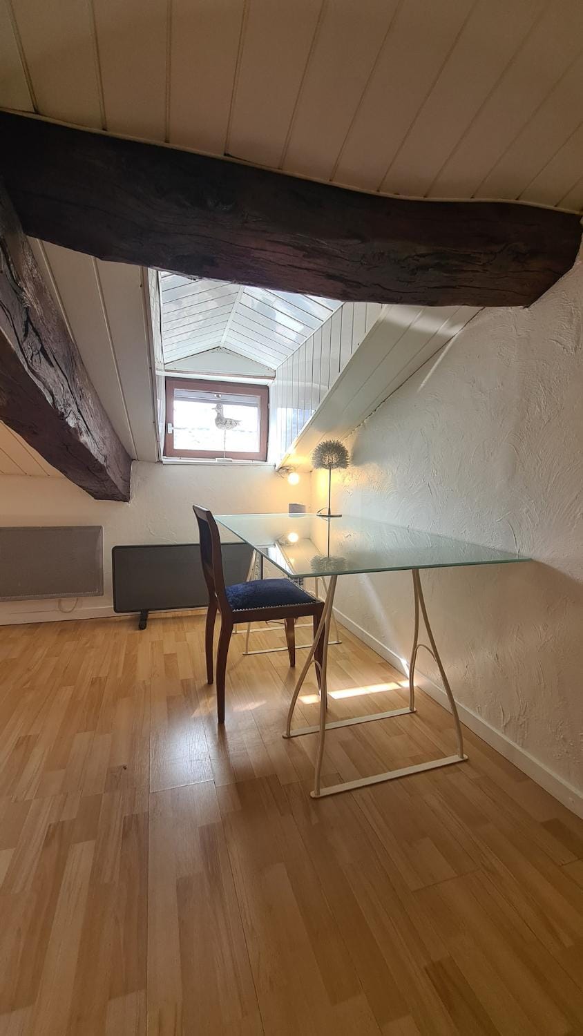 Seating area, heating