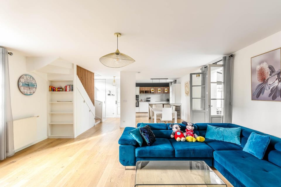 Beautiful house 5 Bedroomed Ormoie Near Disneyland Paris Apartment in Magny-le-Hongre