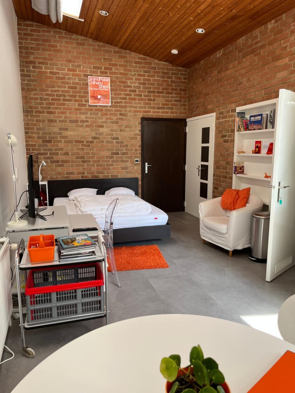 Studio vintage banlieue BXL Apartment in Flanders