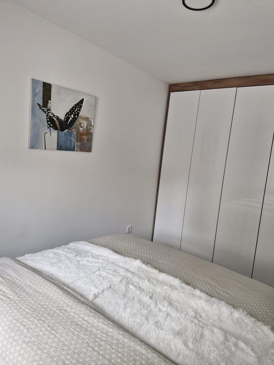 Bed, Photo of the whole room, Bedroom, wardrobe