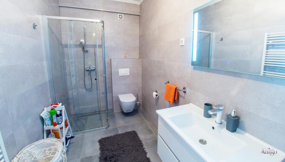 Shower, Toilet, Bathroom, towels