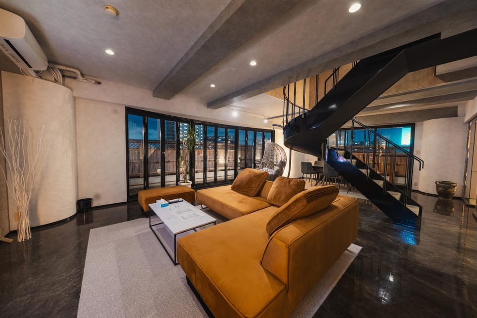 Living room, air conditioner