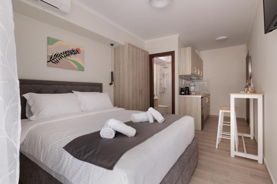 Bed, Kitchen or kitchenette, Photo of the whole room, Dining area, wardrobe