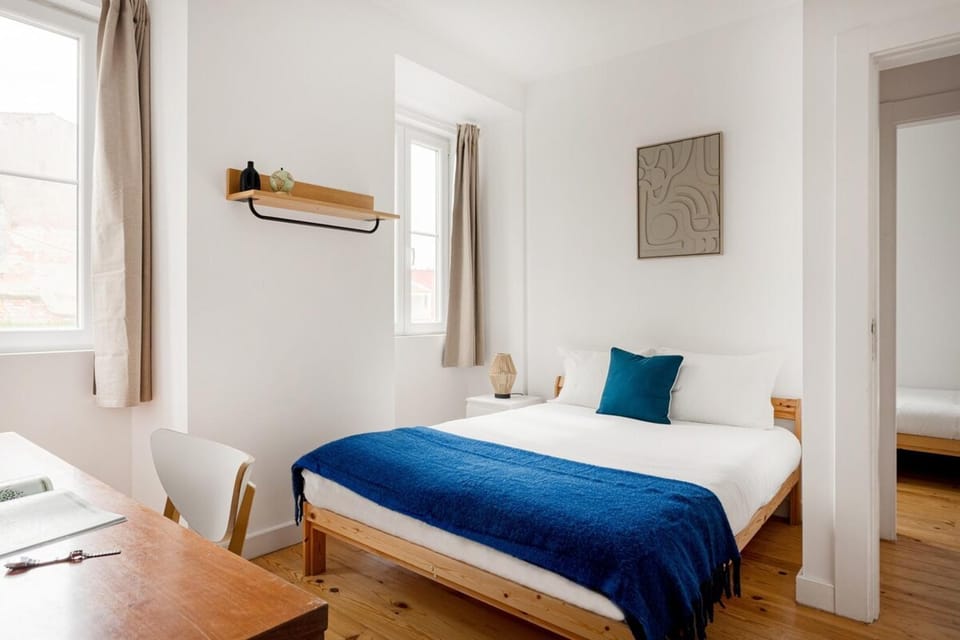Lisbon City Vibes, 2BR Flat Apartment in Lisbon