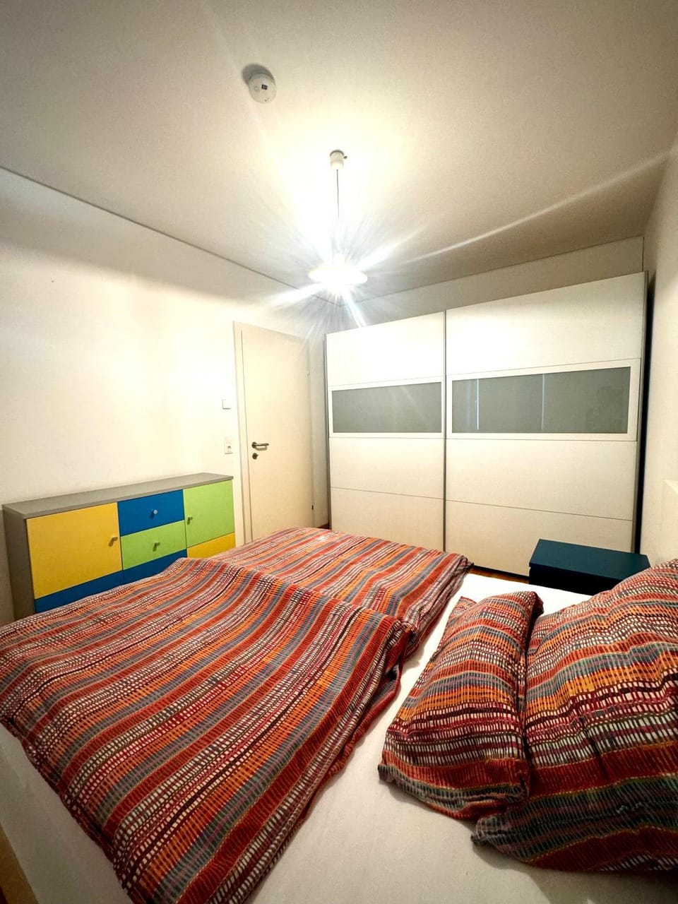 Bed, Bedroom, wardrobe