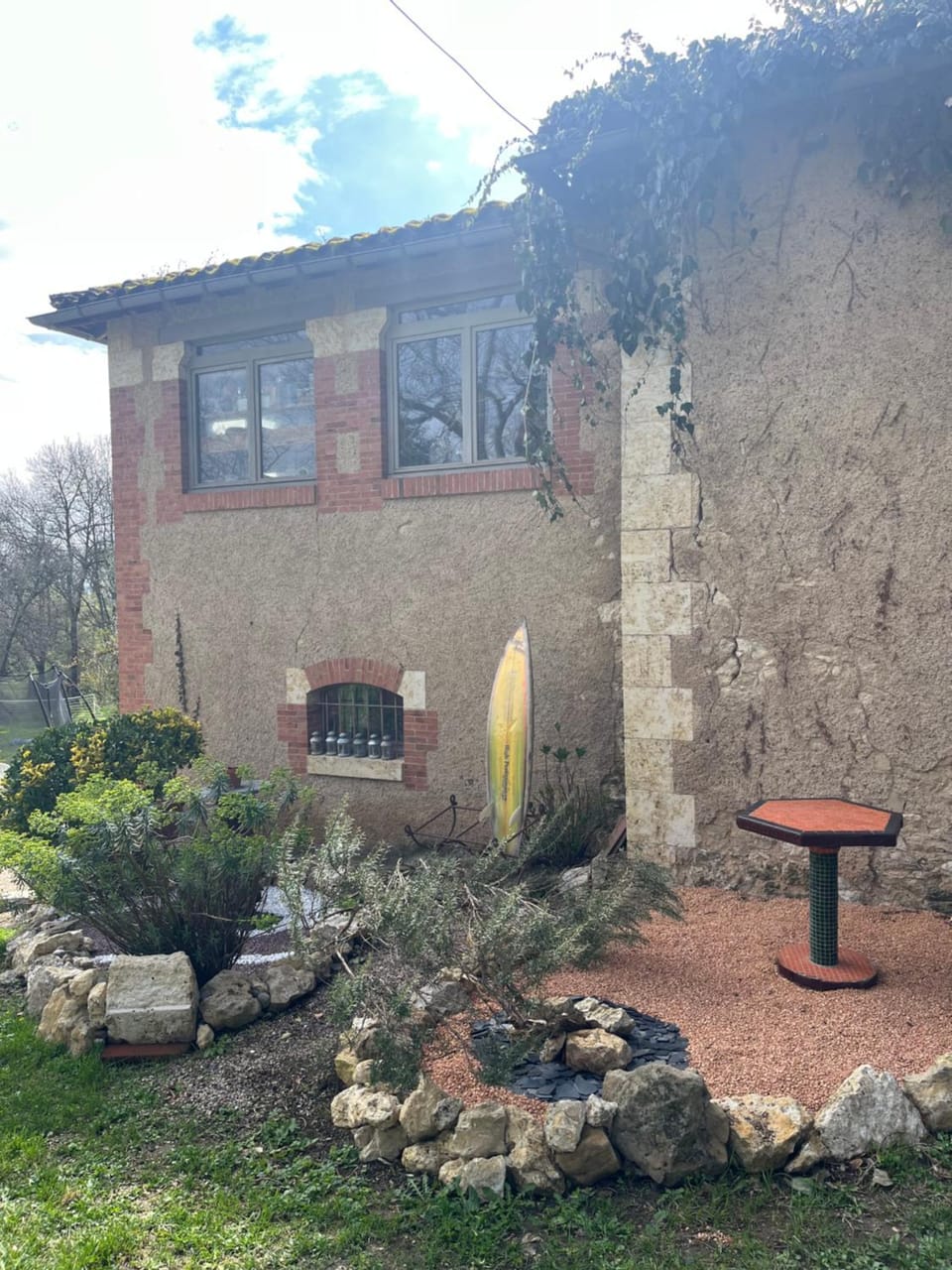 Property building, Garden