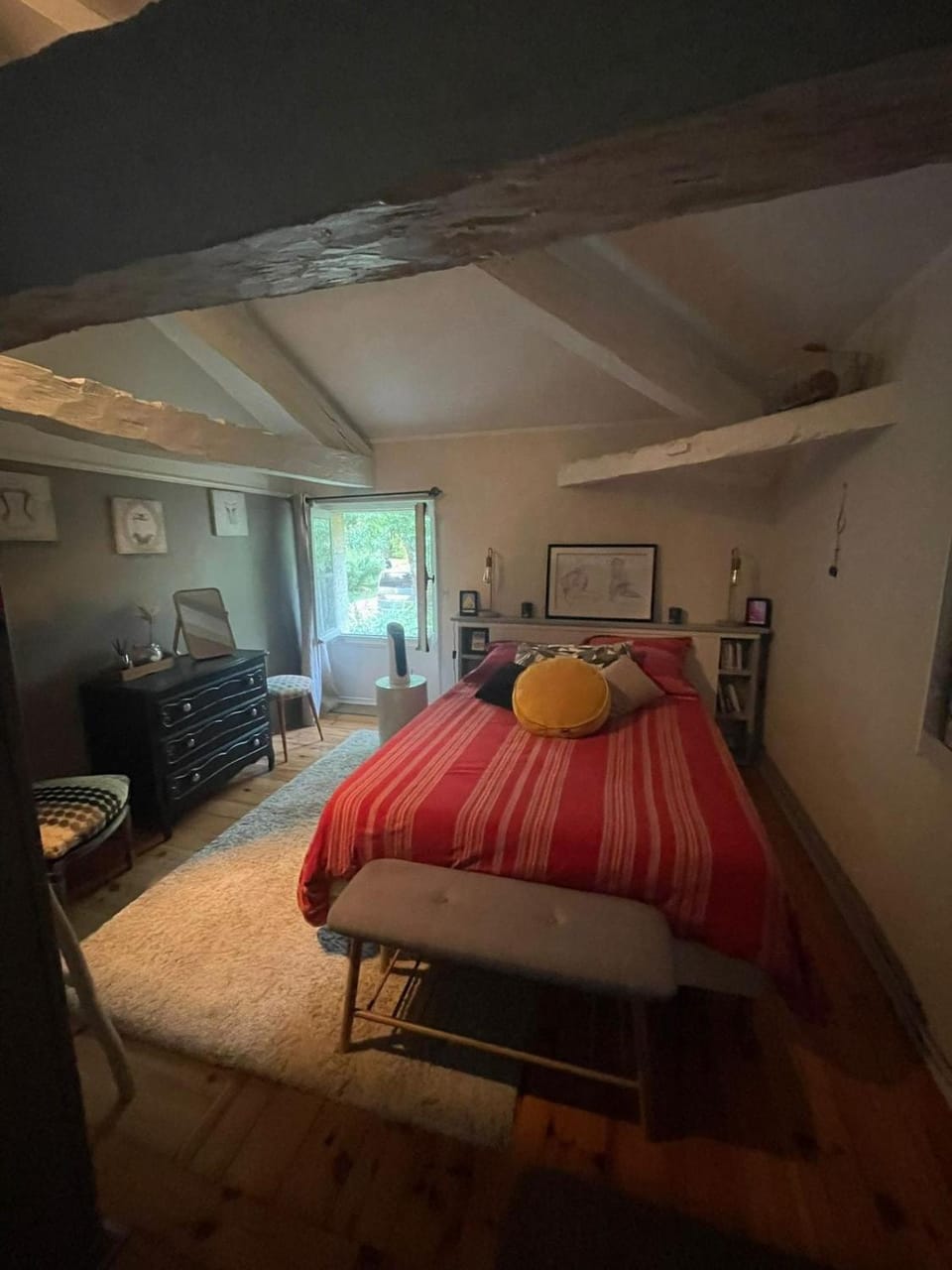 Bed, Bedroom, storage