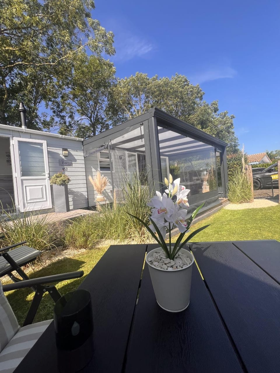 Patio, Garden, Garden view