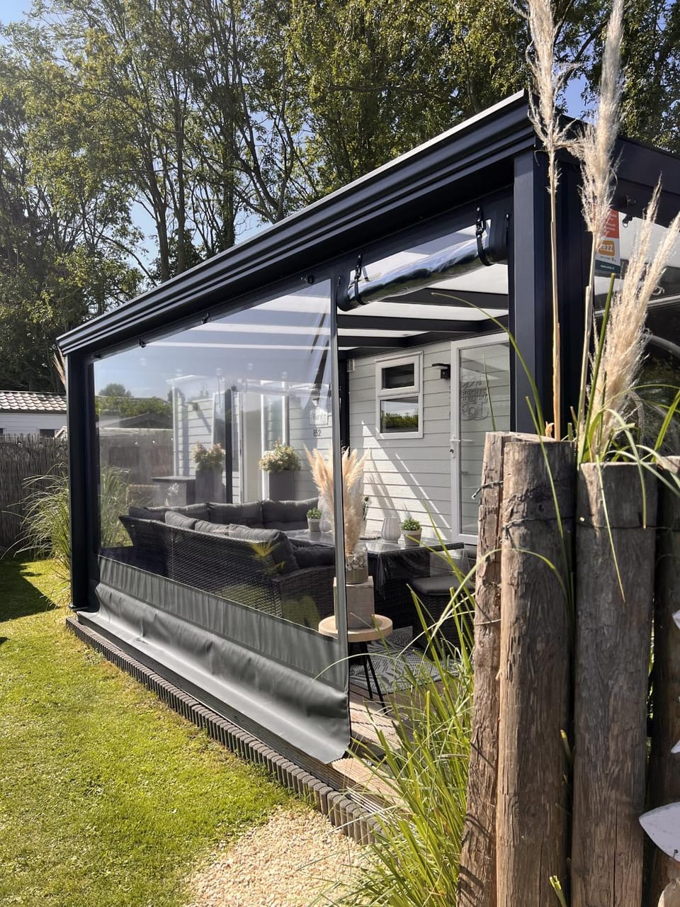 Patio, Garden, Garden view