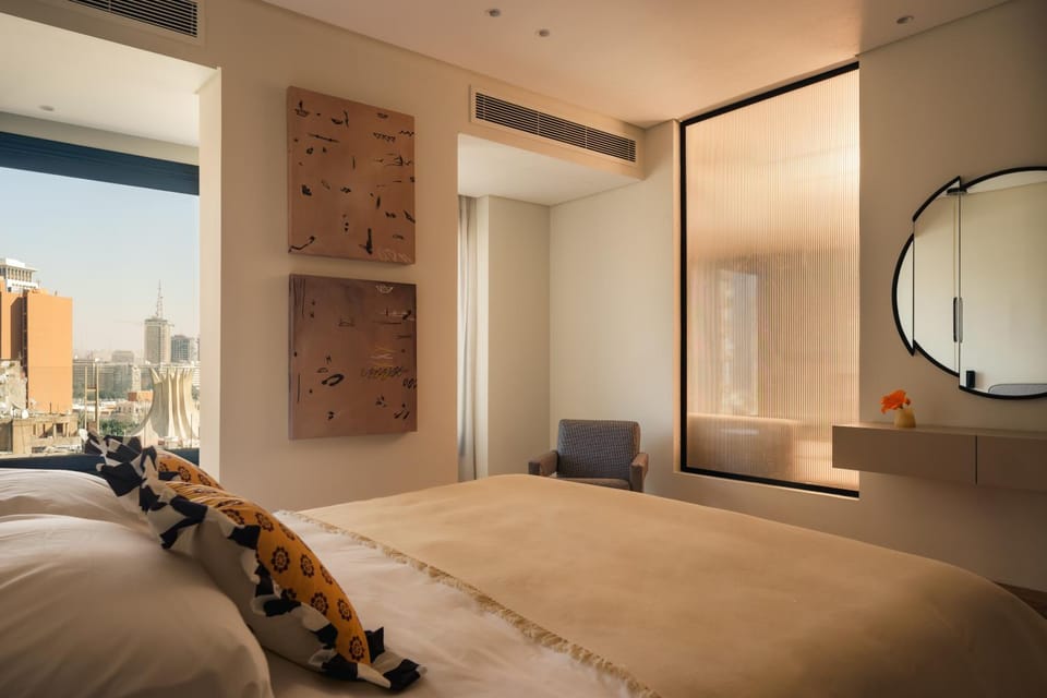 Bedroom, air conditioner