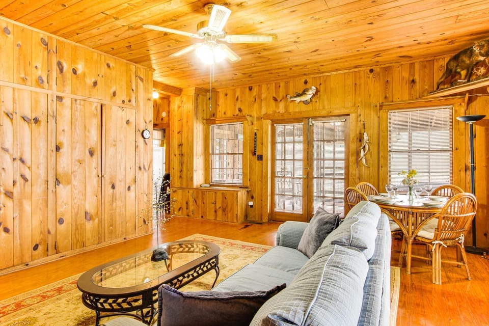 Private Dock + Porch: Serene Lake Greenwood Escape House in Lake Greenwood