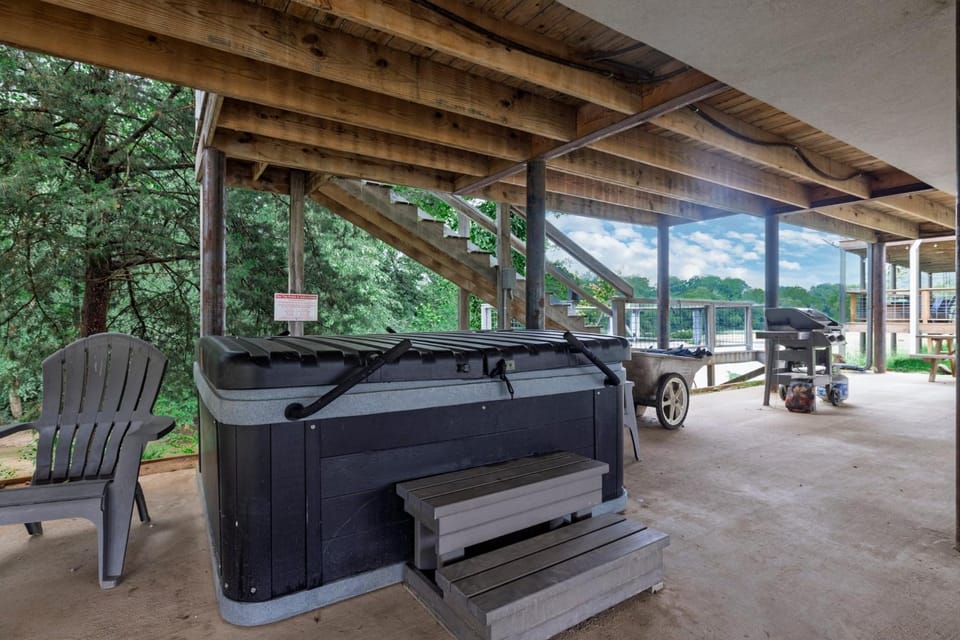 Patio, Hot Tub, On site