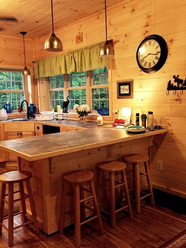 Pristine and Cozy Cabin Rental Overlooking Pond near Rochester, New York Cabin in Finger Lakes